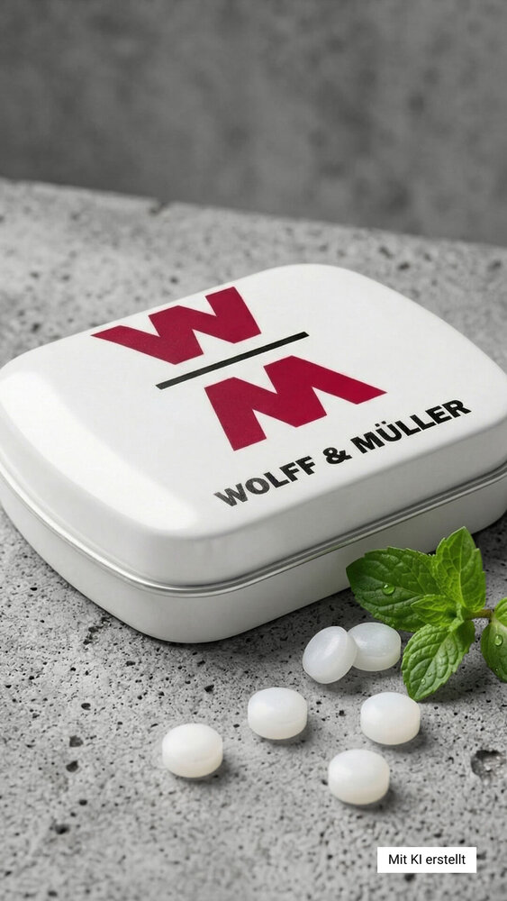 Peppermint tin